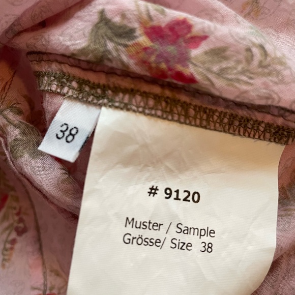 Frieda & Freddies New York floral button down shirt long sleeve women’s size 38 - Picture 5 of 5